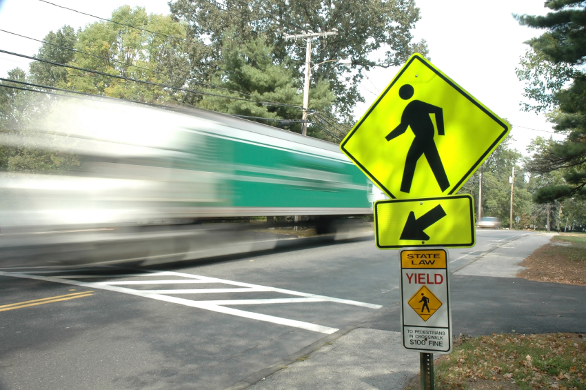 A crosswalk